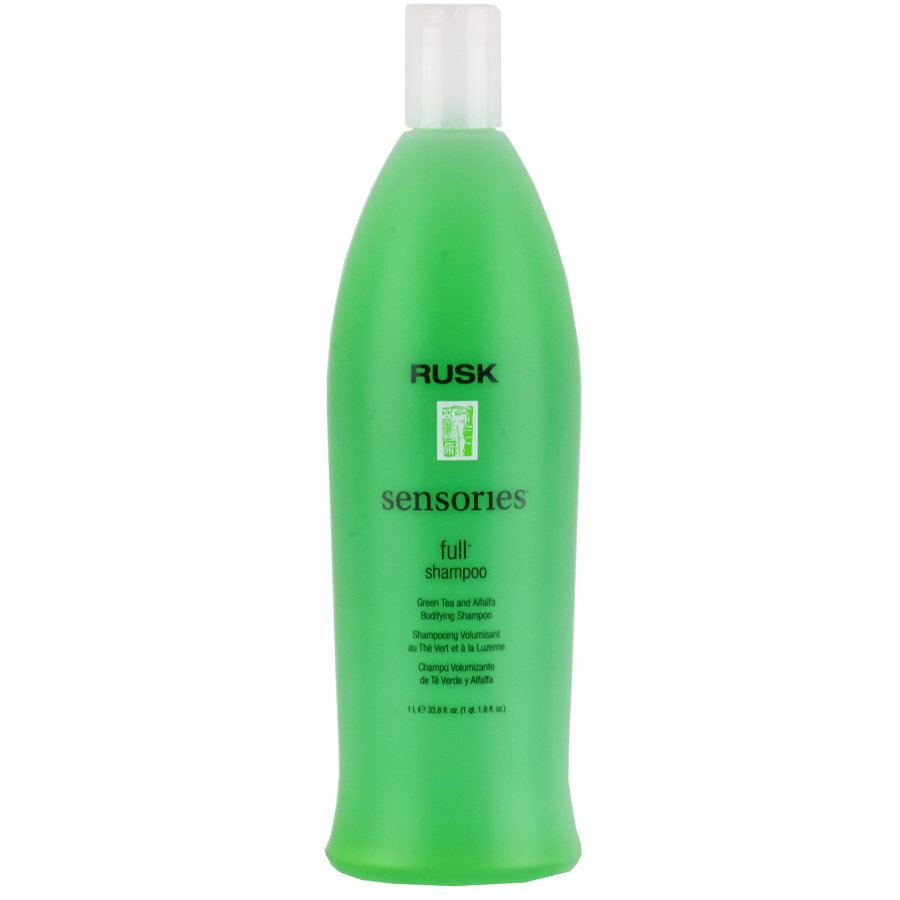 7822-33-oz-liter - Rusk Full Green Tea & Alfalfa Shampoo-image1