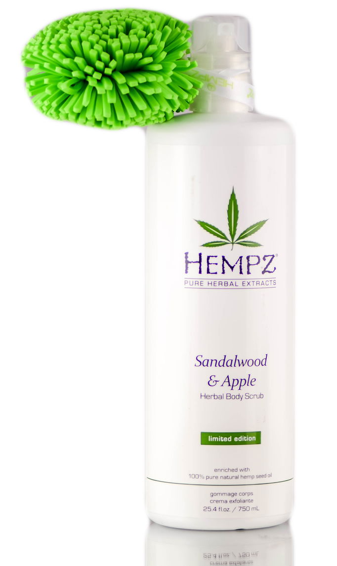 Hempz Herbal Body Scrub - Sandalwood and Apple Hempz Herbal Body Scrub - Sandalwood and Apple