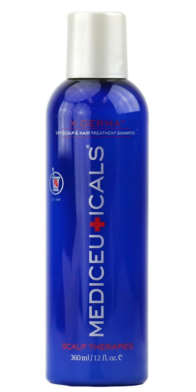 25728-12-oz - mediceuticals x derma dry scalp and hair treatment shampoo