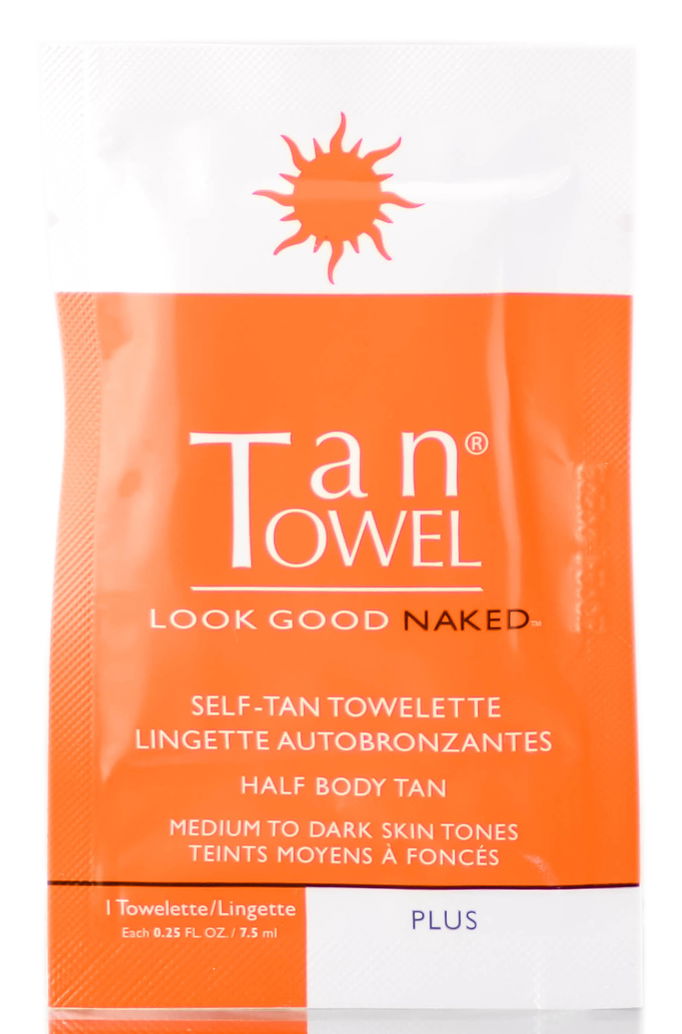 TanTowel Self-Tan Towelette - Half Body Application (Plus)