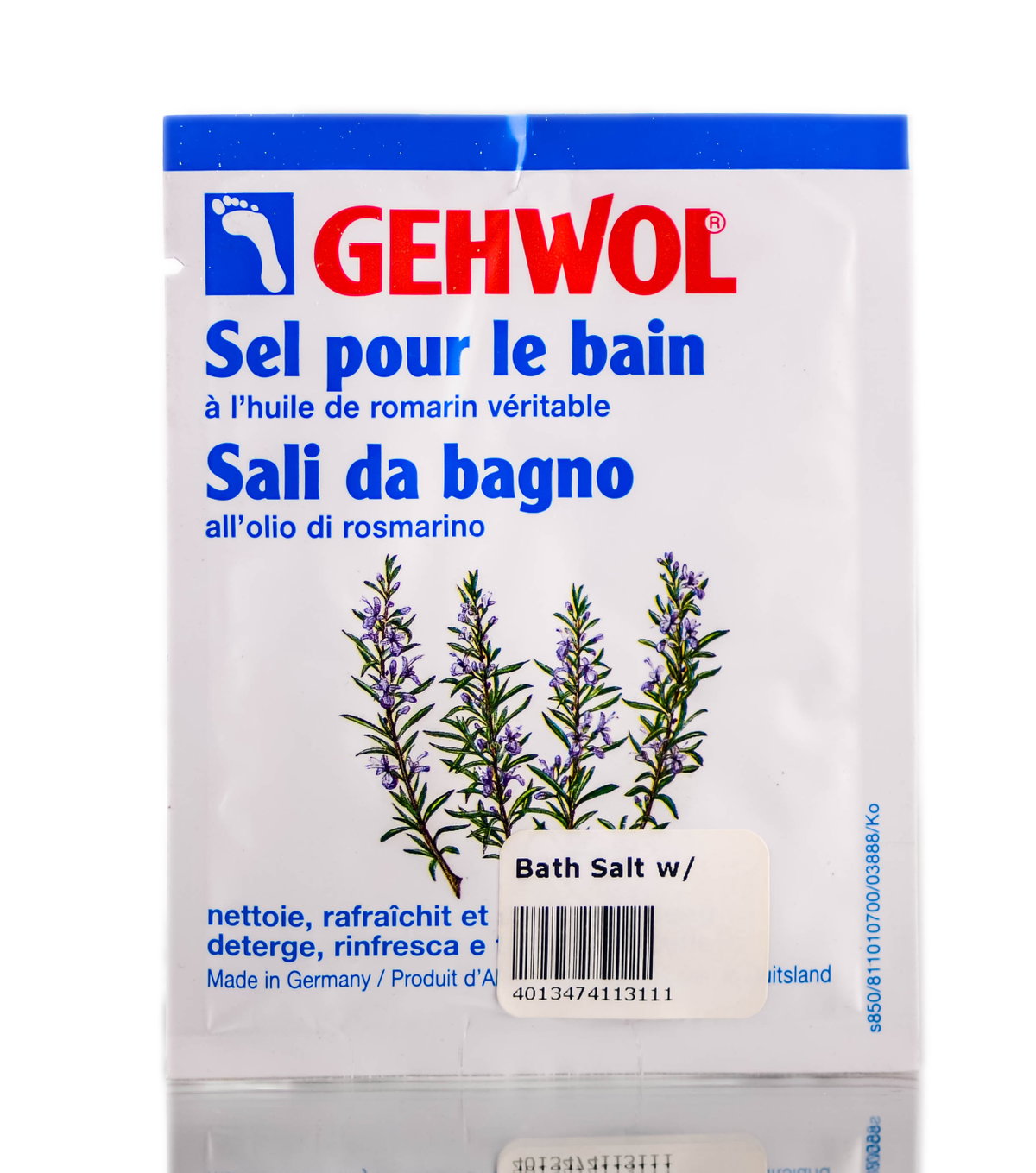 geh29-1-packet - Gehwol Bath Salt (Rosemary)-image1