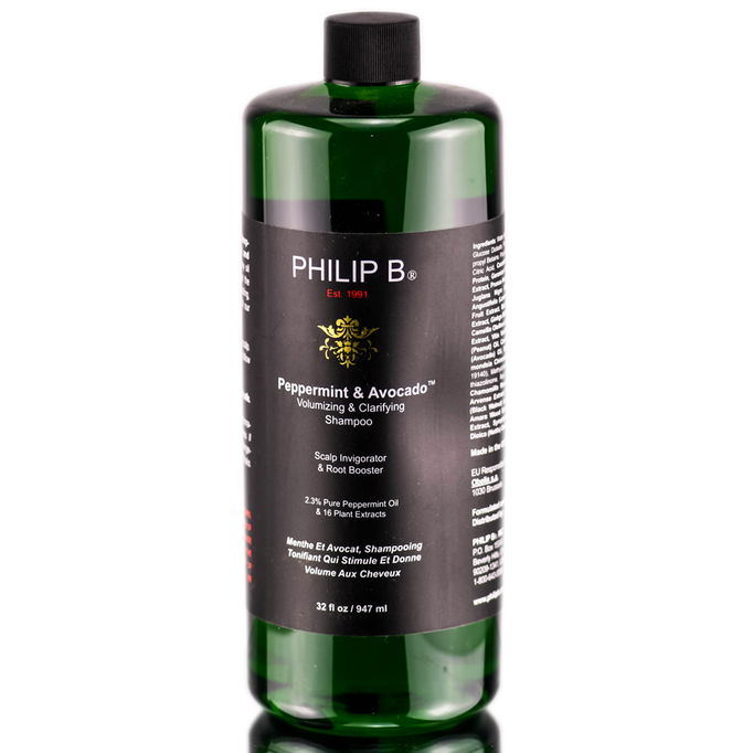 Philip B Peppermint and Avocado Volumizing & Clarifying Shampoo
