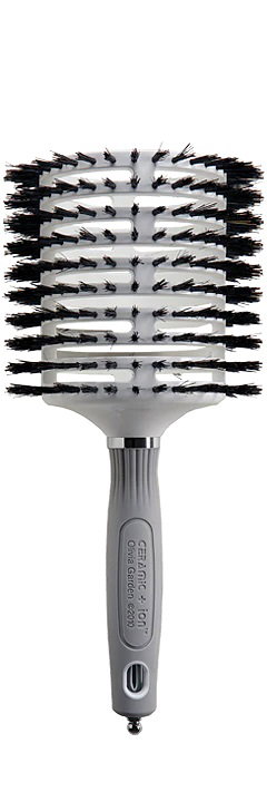 oli05-ci-mega - Olivia Garden Ceramic + ion Turbo Vent 100% Boar Collection
