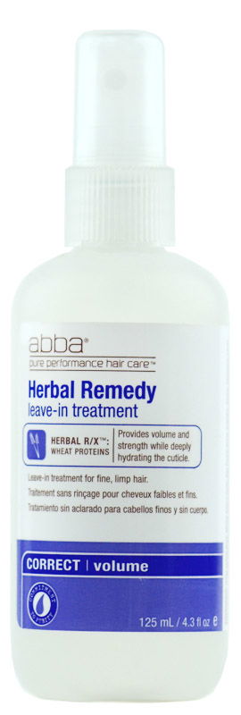 Abba Herbal Remedy Volume Leave-in Treatment for fine, limp hair