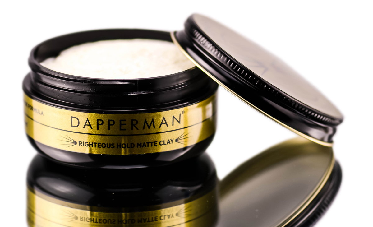 dap04-1-5-oz - Dapperman Naturally Derived Righteous Hold Matte Clay-image1