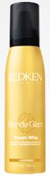 Redken Blonde Glam Dream Whip - protective softening mousse