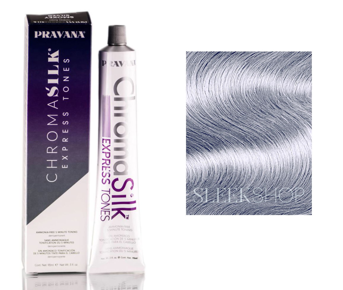Ash / 3 oz, Pravana ChromaSilk Express Tones Ammonia-Free 5 Minute