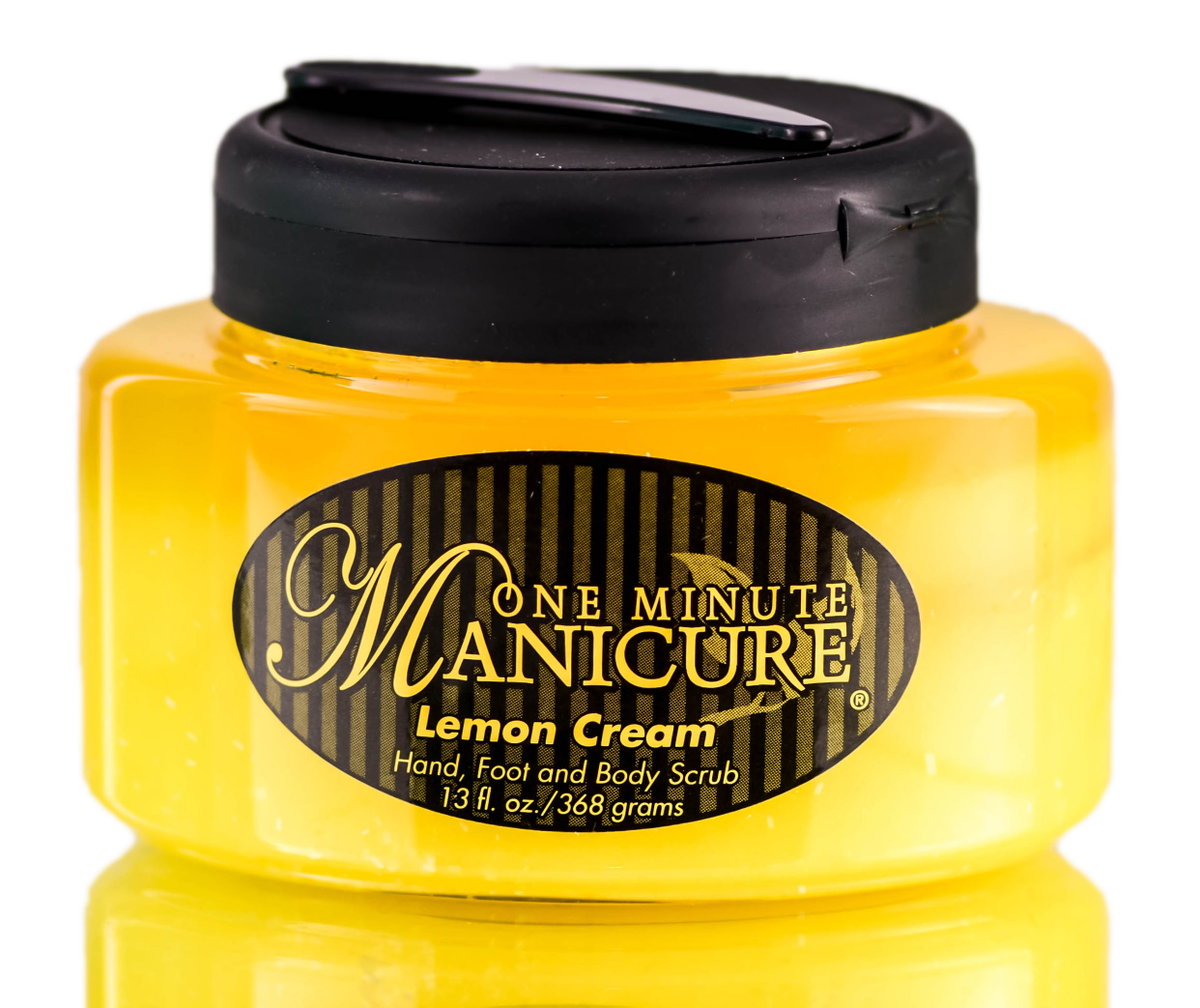 omm-13-oz - One Minute Manicure - Hand, Foot, and Body Scrub - Lemon Cream-image1 omm-13-oz - One Minute Manicure - Hand, Foot, and Body Scrub - Lemon Cream-image1