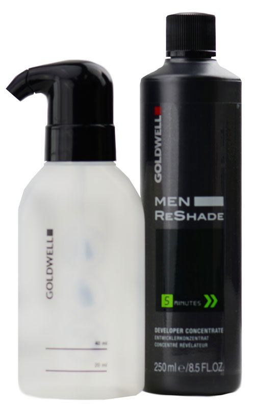 Goldwell Men ReShade Developer Concentrate and Innovative Foam Applicator Bottle