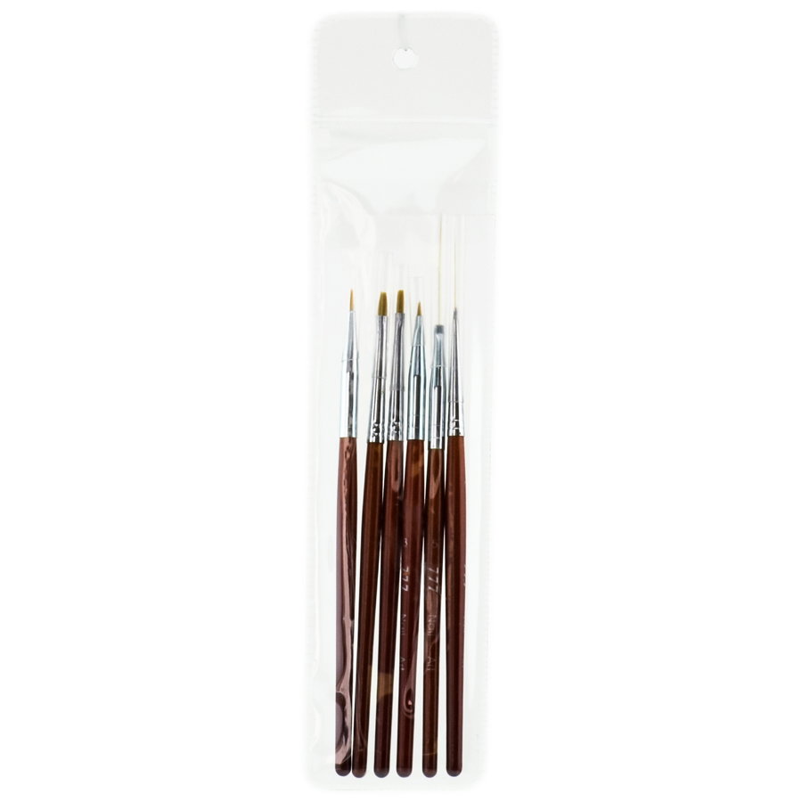 nas03-777-brush-set - 777 Nail Art Design Brush Set-image1