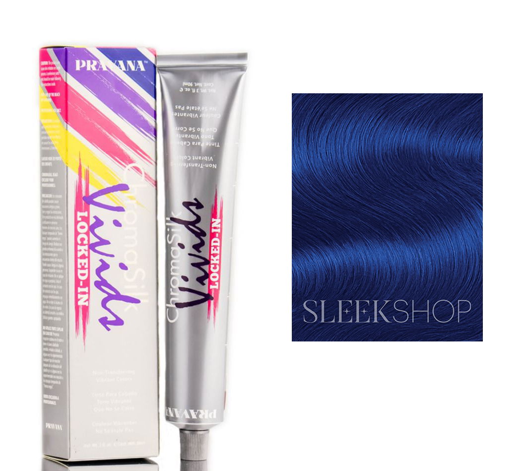 Blue, Pravana ChromaSilk Vivids - Locked In | SleekShop