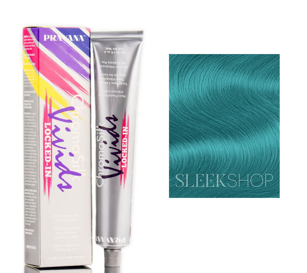 Teal, Pravana ChromaSilk Vivids - Locked In | SleekShop