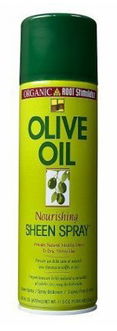 Organic Root Stimulator Olive Oil Nourishing Sheen Spray