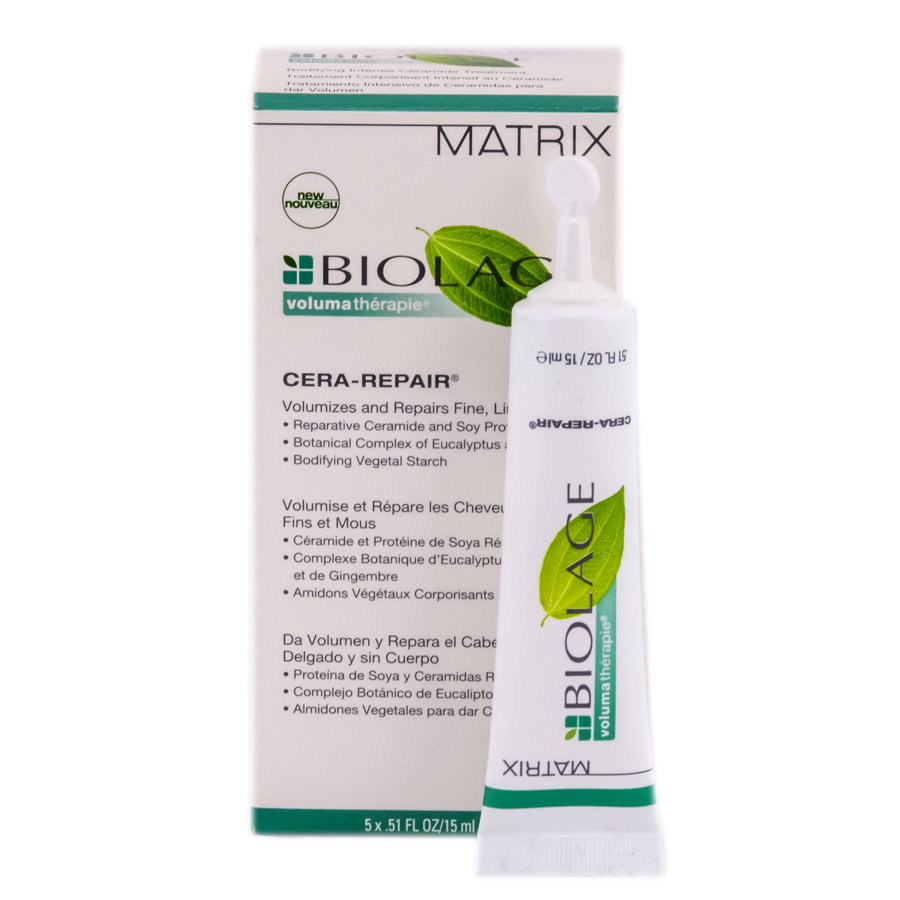 20707-box-5-x-0-51-oz - Matrix Biolage VolumaTherapie Cera-Repair-image1