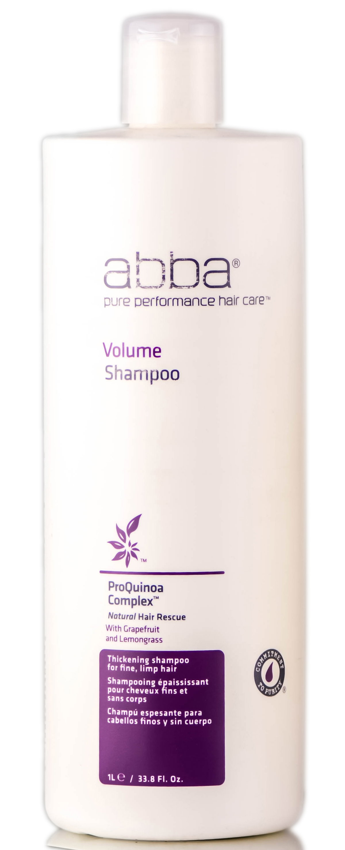 9052-33-8-oz-liter - Abba Pure Volume Shampoo-image1