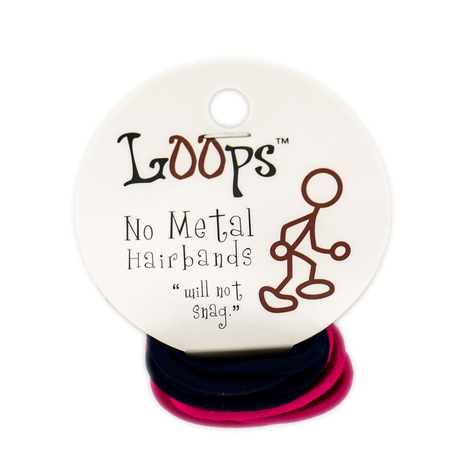 lop03-sm-ny211-ad1 - Other Accessories: Loops No Metal Hairbands Small 15 Pack-image1