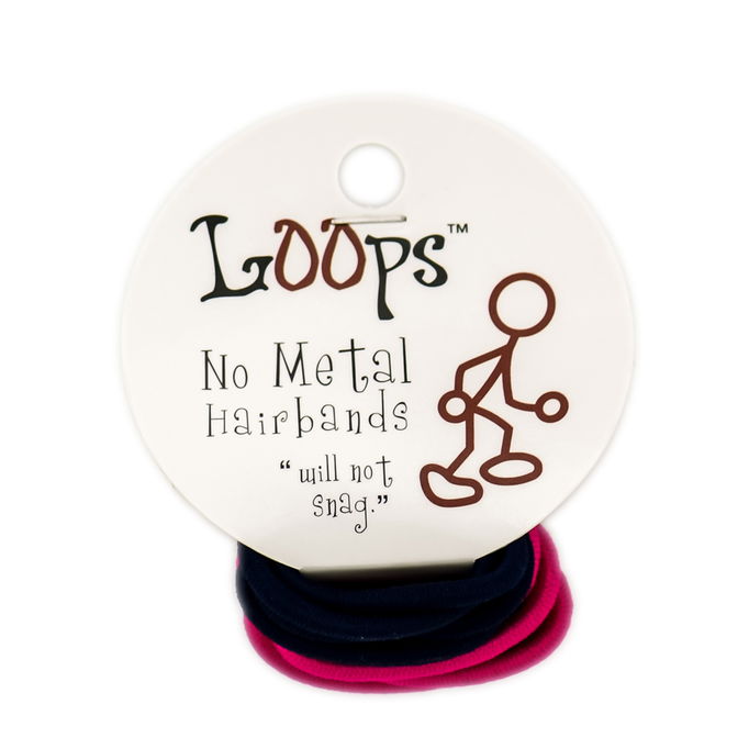 Other Accessories: Loops No Metal Hairbands Small 15 Pack
