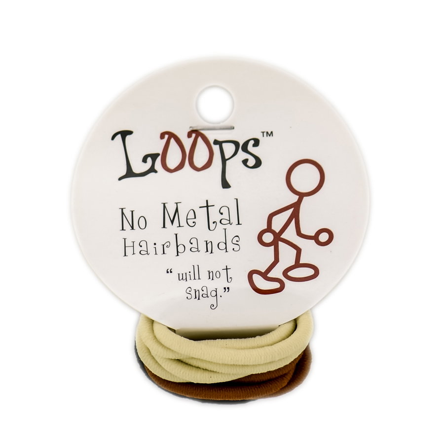 lop03-sm-ny211-ad3 - Other Accessories: Loops No Metal Hairbands Small 15 Pack-image1
