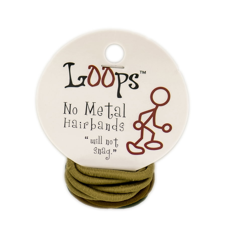 lop03-sm-ny211-ad4 - Other Accessories: Loops No Metal Hairbands Small 15 Pack-image1
