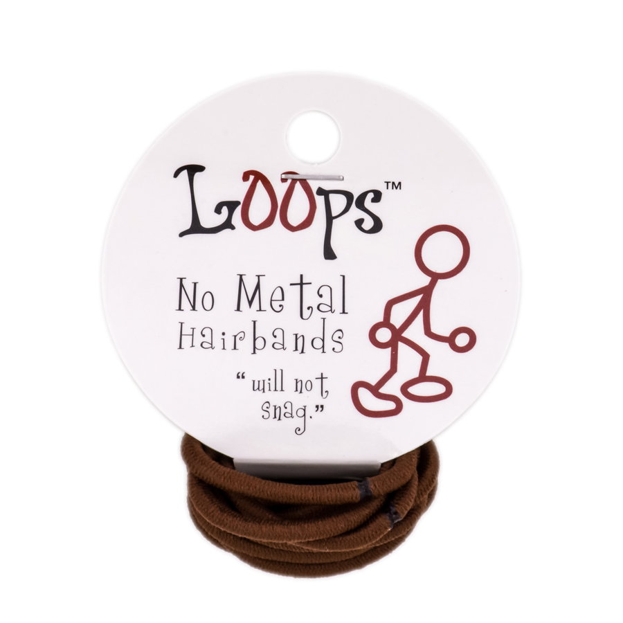 lop03-sm-ny211-ad5 - Other Accessories: Loops No Metal Hairbands Small 15 Pack-image1
