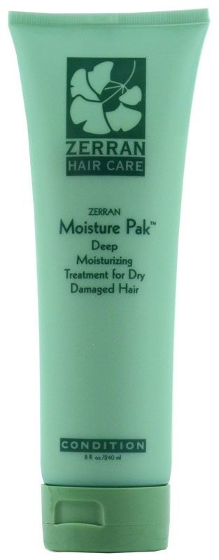 Zerran Moisture Pak - Deep Moisturizing Treatment for Dry Damaged Hair