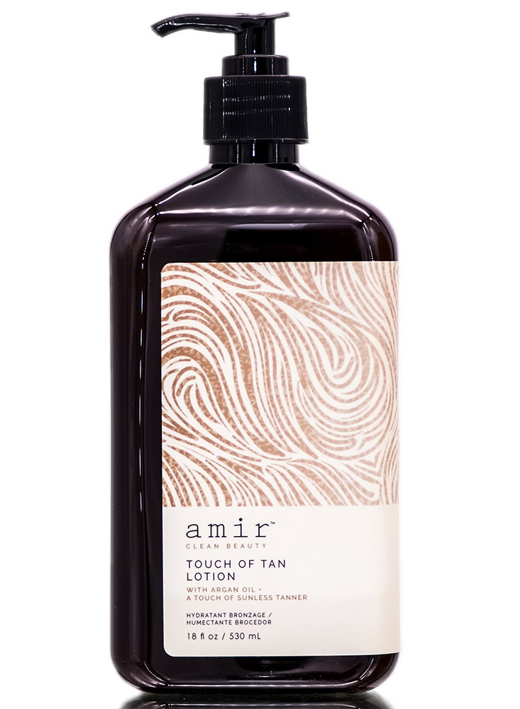 aao05-18-oz - Amir Argan Oil Touch of Tan Moisturizer-image1