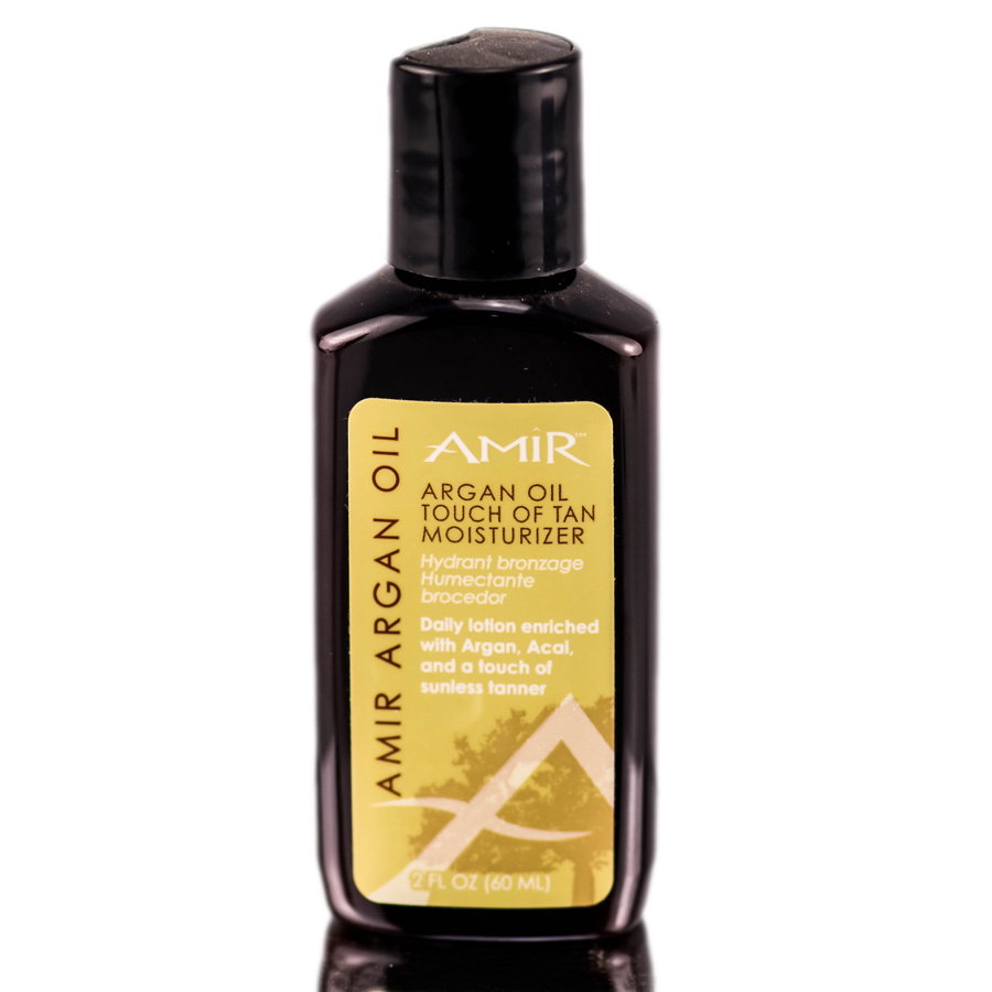 aao05-2-oz - Amir Argan Oil Touch of Tan Moisturizer-image1