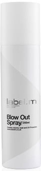 Label. M Blow Out Spray