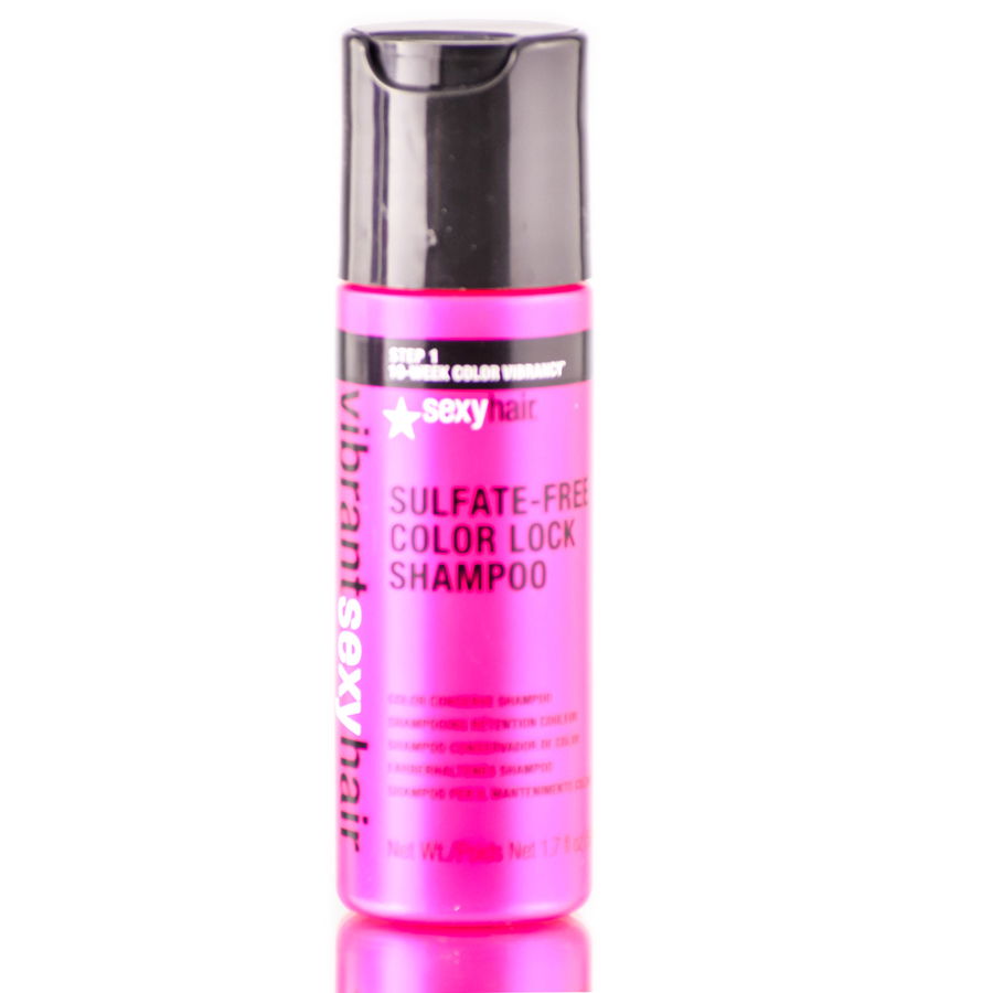 1.7 oz, Sexy Hair Vibrant Rose & Almond Oil Sulfate - Free Color