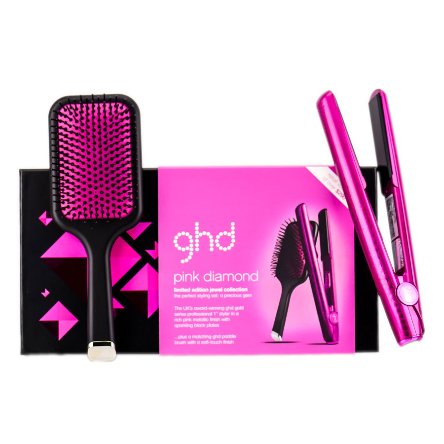 Option Pink Diamond 1 inch GHD Limited Edition Jewel Collection SleekShop