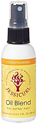 jes06-2-oz-no-fragrance - Jessicurl Oil Blend for Softer Hair-image1