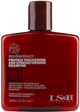 Lock Stock and Barrel LS&B Reconstruct Protein Thickening and Strengthening Shampoo