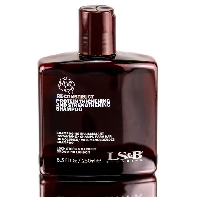 Lock Stock and Barrel LS&B Reconstruct Protein Thickening and Strengthening Shampoo