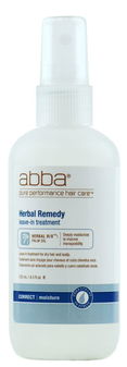 Abba Herbal Remedy Moisture Leave-in Treatment for dry hair and scalp
