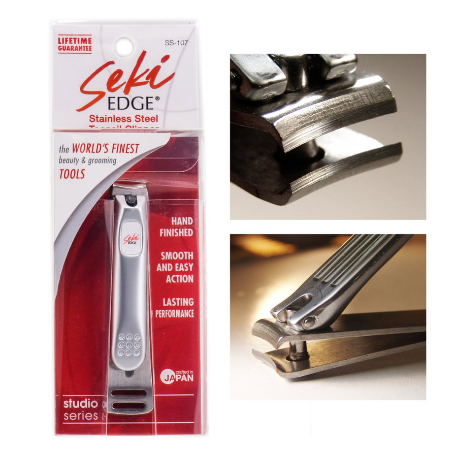 sek04-model-ss107 - Other Accessories: Seki Edge Stainless Steel Toenail Clipper-image1