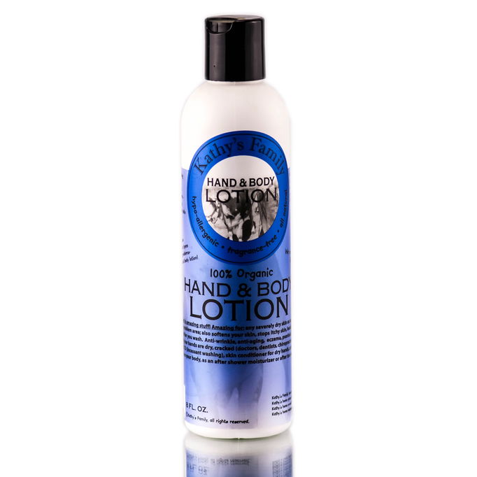 Tate's The Natural Miracle: Kathy's Family Organic Healing Lotion