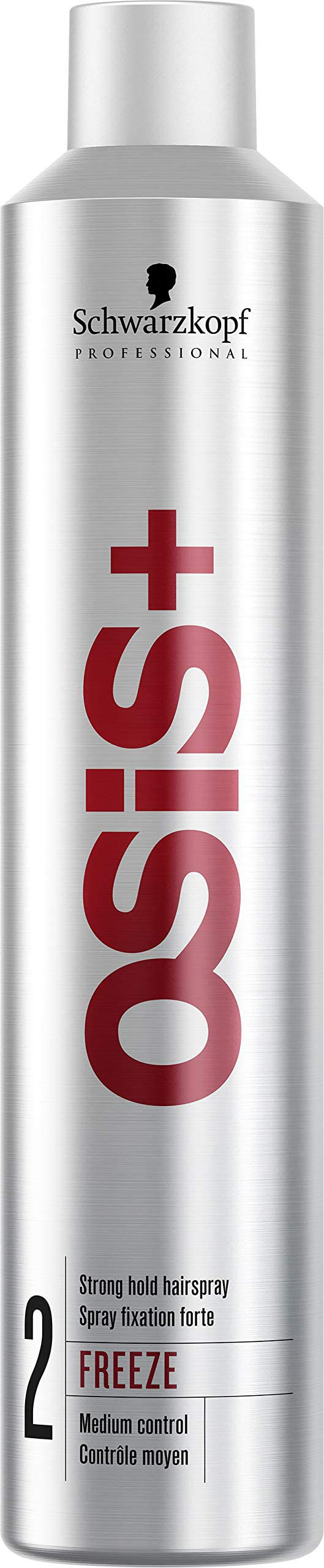 Schwarzkopf OSiS+ Freeze Finish 2 - Strong Hold Hairspray (aerosol)