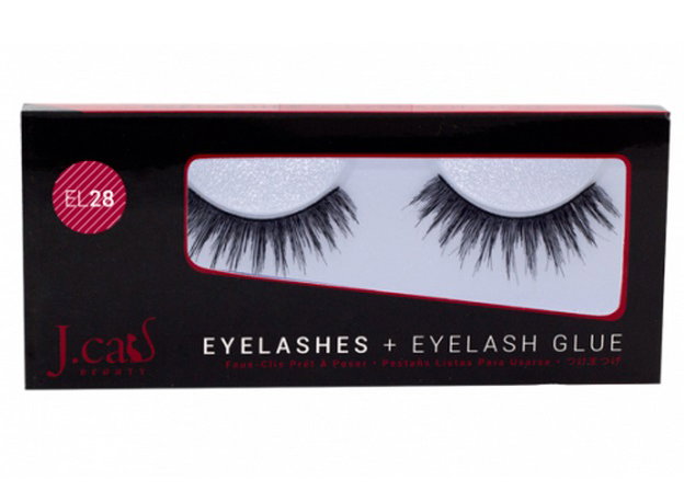 cat02-el28 - J Cat Eyelashes & Eyelash Glue-image1 cat02-el28 - J Cat Eyelashes & Eyelash Glue-image1