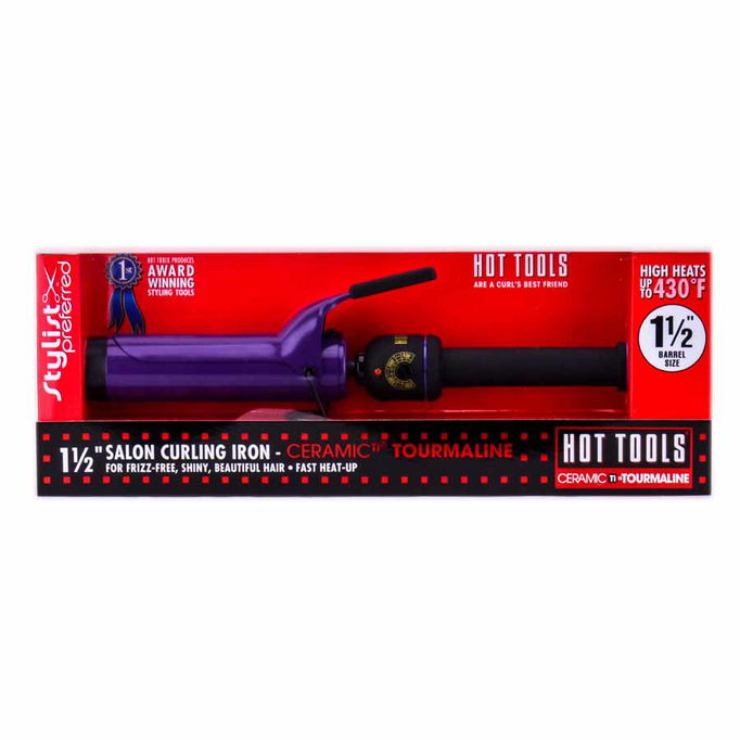 Hot Tools Ceramic Tourmaline Salon Curling Iron