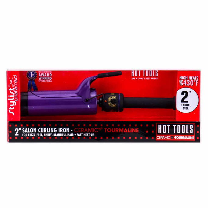 Hot Tools Ceramic Tourmaline Salon Curling Iron