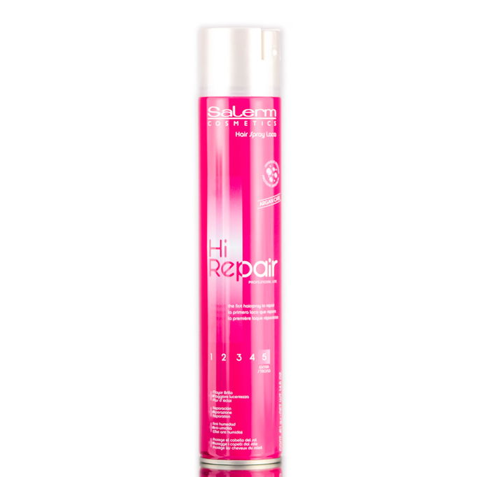 Salerm Cosmetics Hair Spray Hi Repair 05 - Extra Strong Salerm Cosmetics Hair Spray Hi Repair 05 - Extra Strong