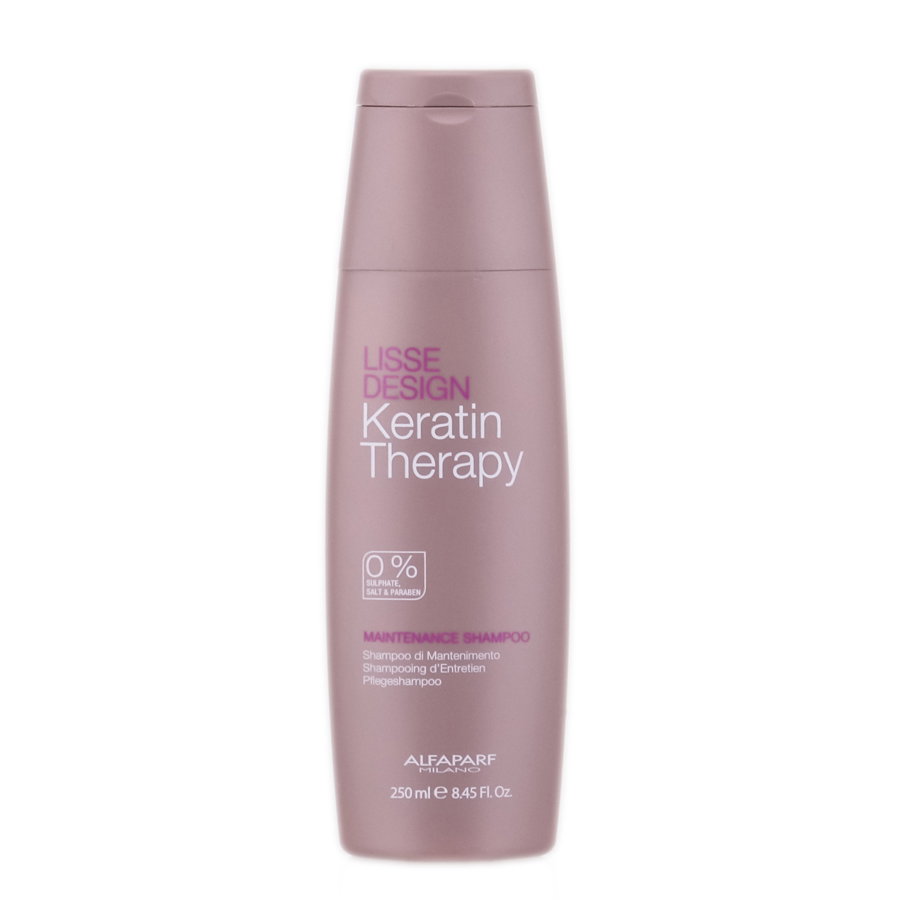alf27-8-45-oz - Alfaparf Lisse Design Keratin Therapy Maintenance Shampoo-image1
