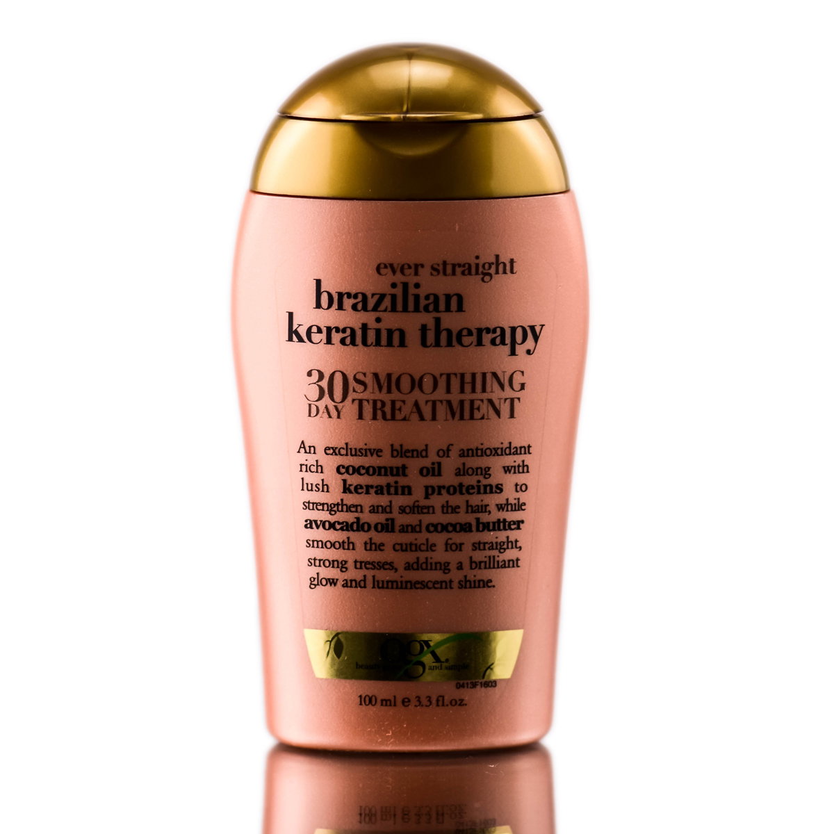 org03-3-3-oz - Organix Ever Straight Brazilian Keratin Therapy 30 Day Smoothing Treatment-image1