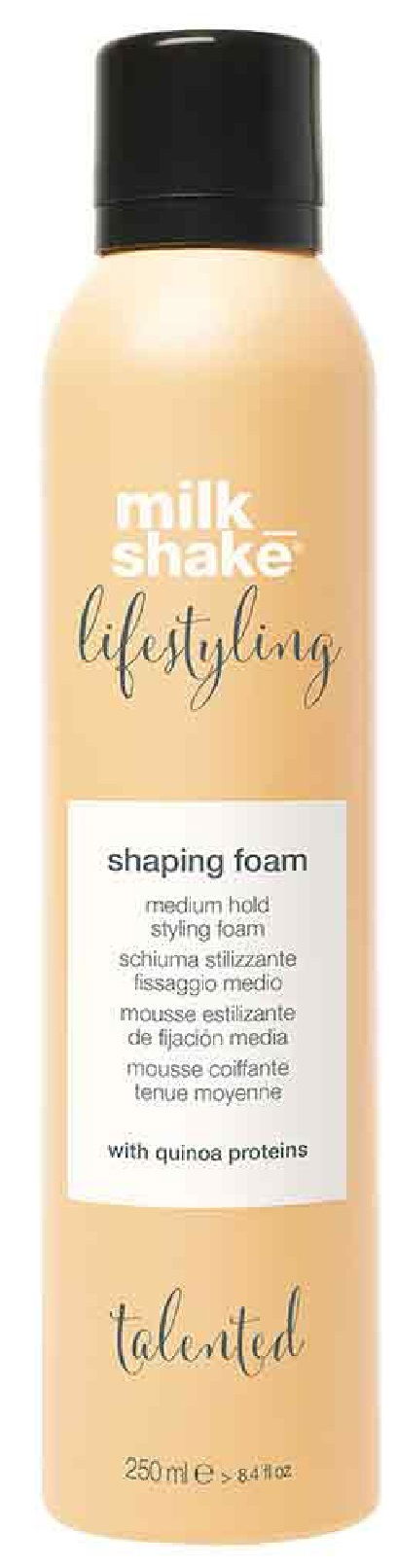 Milkshake Lifestyling Shaping Foam, Medium Hold Styling Mousse
