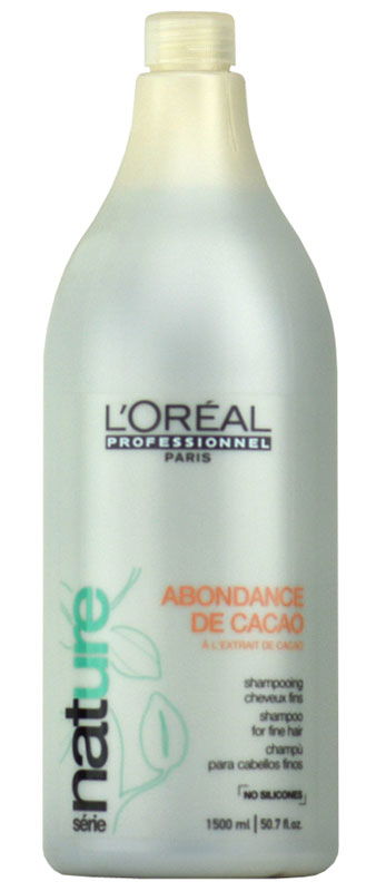 L'oreal Serie Nature Abondance de Cacao Shampoo for fine hair