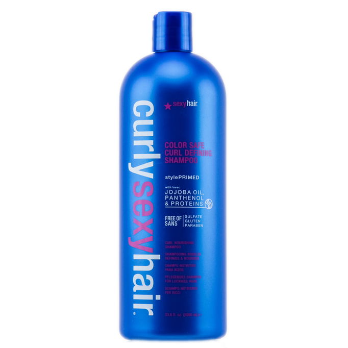 Curly Sexy Hair Color Safe Curl Defining Shampoo