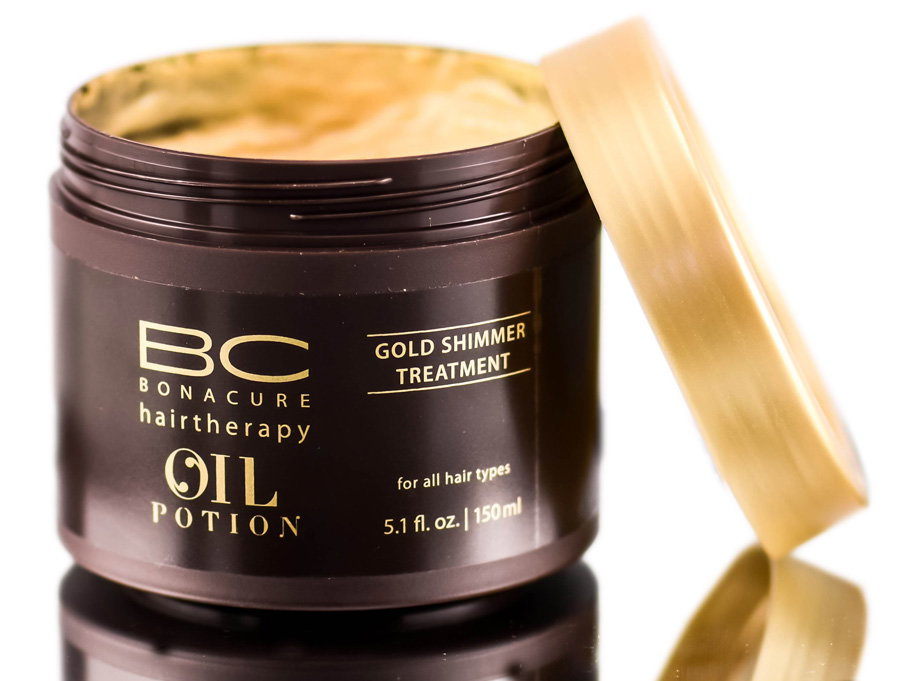 sch67-5-1-oz - Schwarzkopf BC Bonacure HairTherapy Oil Potion Gold Shimmer Treatment-image1