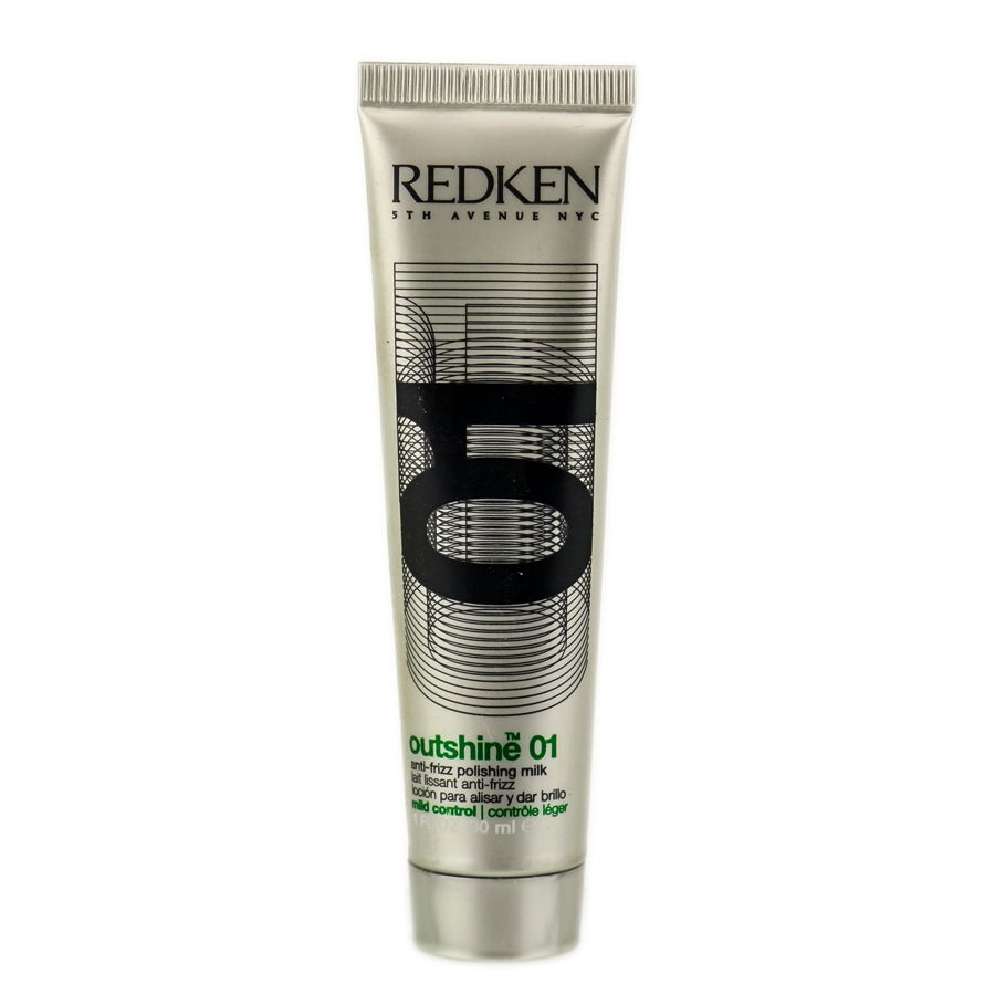 Redken Outshine Outshine top 01 Anti-Frizz Polishing Milk 3.4 oz Shine 2 Pack