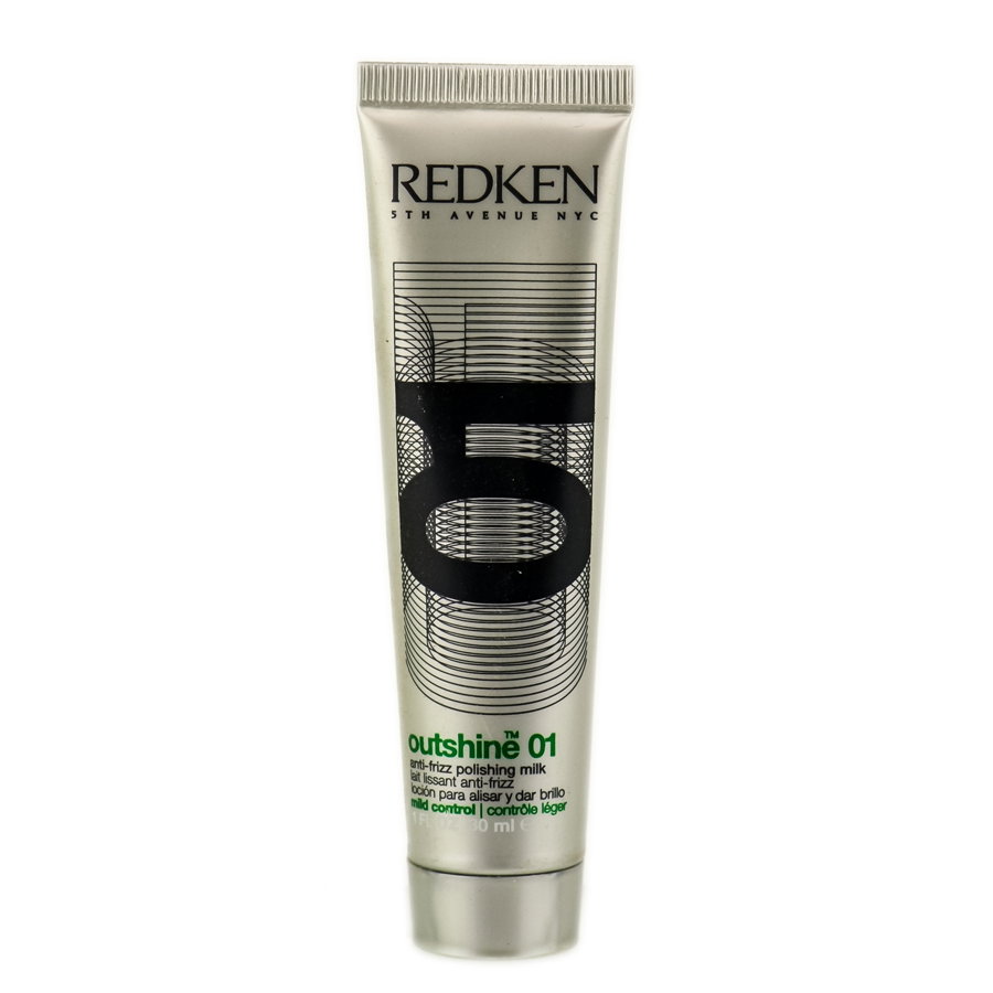 1051-1-oz - Redken Outshine 01 Anti-Frizz Polishing Milk-image1