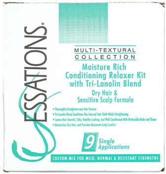 Essations Moisture Rich Conditioning Relaxer Kit (Dry Hair & Sensitive Scalp Formula)